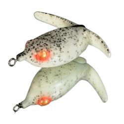 Leurre Deps Basirisky Hard Belly 70 Albino Pepper