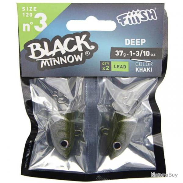 Fiiish Black Minnow 120 Tetes N3 Deep 37g