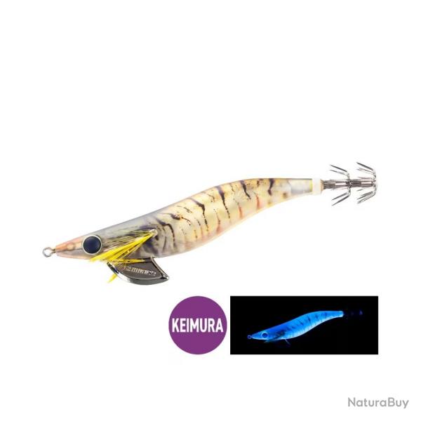 Turlutte Shimano Sephia Clinch Shrimp Series Flash Boost 3.5 19g 19g 001 - Keimura Prawn
