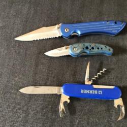 Lot de 3 couteaux
