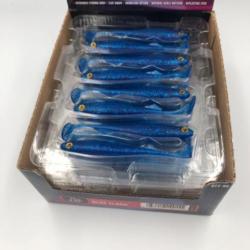 Leurre souple de pêche Ultra UV Slick Shad Fox rage blue flash 11cm