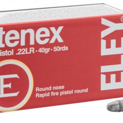 Cartouches Eley Tenex Pistol cal. 22 LR