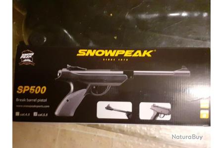 Pistolet a Plomb SP500B Snowpeak 4,5 mm Air Comprimé 4 j