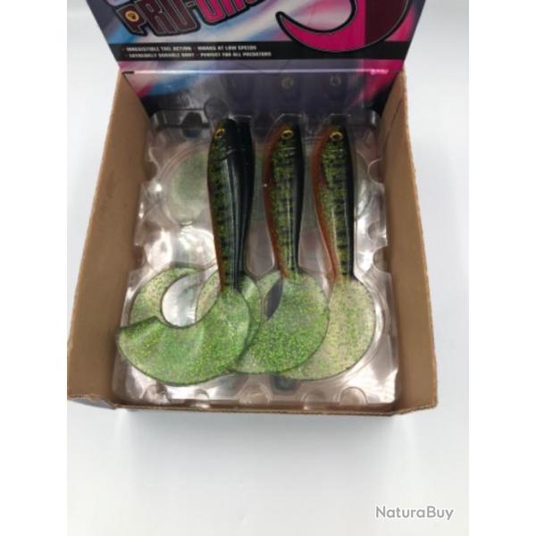 Leurre souple de pche ultra UV pro-grub Fox rage pike 9cm