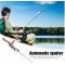 petites annonces chasse pêche : Canne à Pêche Automatique Plable en acier inoxydable Outil de Pêche en Plein Air Support pour canne