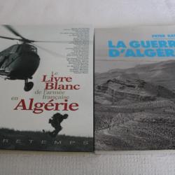 lot 2 livres guerre d'Algérie
