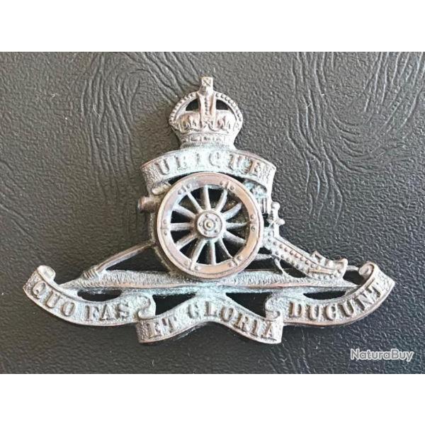 UK Badge Cap - ROYAL ARTILLERY - WWI - Insigne de beret/bonnet