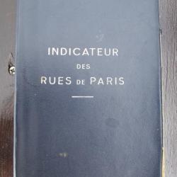 BRADE COLLECTION !!! Ancien indicateur des rues de Paris de la Police Nationale d'avril 1980