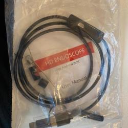 Endoscope USB avec TYPE C 8.5mm cable flexible longueur 1m