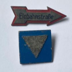 2 Badges insigne du WHW allemand winterhilfswerk ww2 panneaux