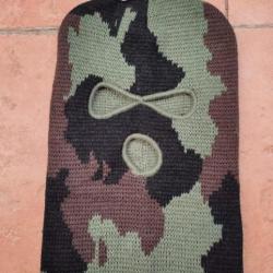 Lot de 2 cagoules chaude hiver camouflage armee / ideal froid