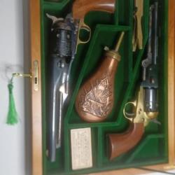Vend coffret double Colt 1851,1860 ou Remington 1858