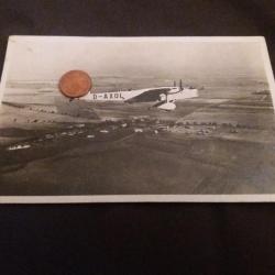 collection WW 2 carte postale avec correspondance+timbres aviation allemand