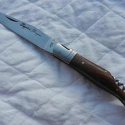 couteau Laguiole Bougna longueur 21,5 cm - manche joufflu bois parkérisé