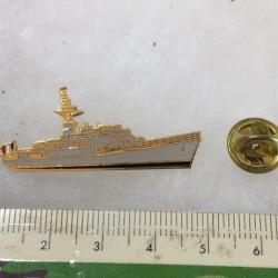 FRANCE MARINE - réduction, pin's, Insigne de revers Navire de guerre Non Identifié