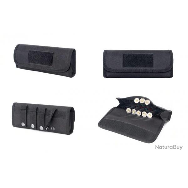 Cartouchire ceinture - Noir - 18 cartouches - Calibre 12