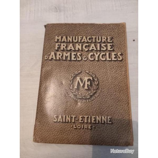Catalogue manufrance 1937