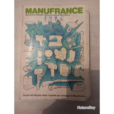 Catalogue Manufrance 1977 – Chasse Pêche Cycles Outillage – Bon état