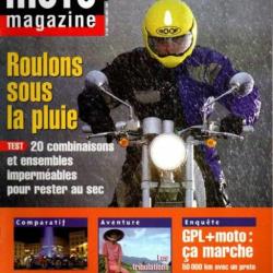 moto magazine lot de 7 revues 1994, 1996, 1995, test plaquettes, combinaisons, course poursuite