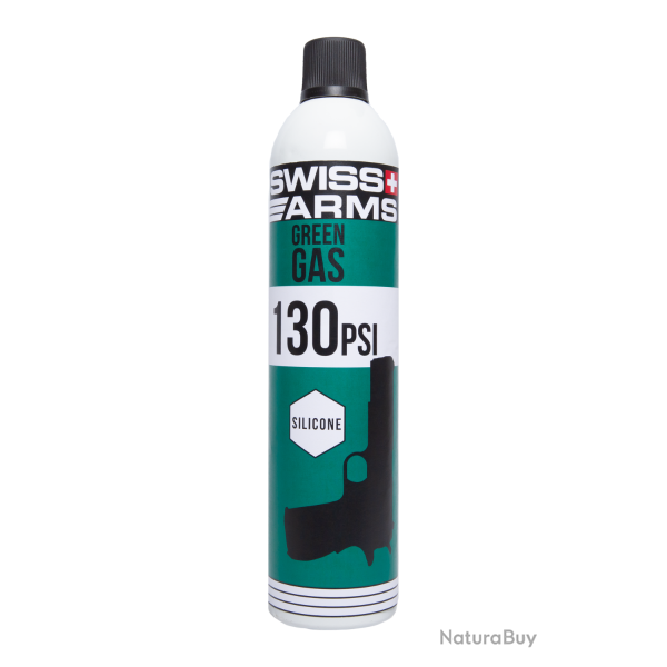 Bouteille de gaz 130PSI - Avec silicone / 760ml - Swiss Arms