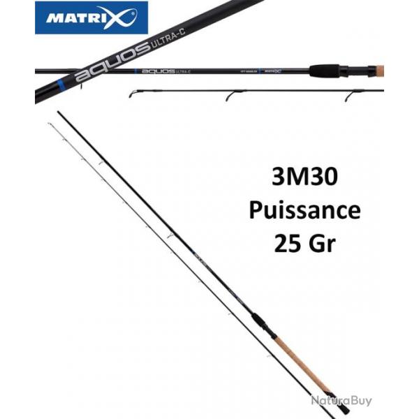 Canne pche anglaise MATRIX AQUOS ULTRA-C 11FT WAGGLER ROD