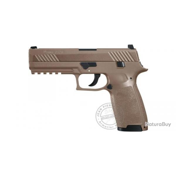 Pistolet  plomb CO2 4,5 mm SIG SAUER ASP P320 - Blowback (2,8 Joules) Tan