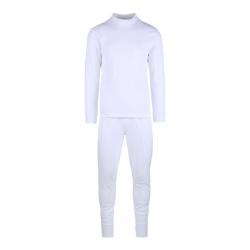 Set thermique tee shirt & pantalon (Couleur Blanc, Taille 2XL-3XL)