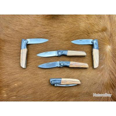 Lot De 5 Vieux Couteaux De Poche Et Canifs - Collection Ou Bricolage - Vendu En L'état