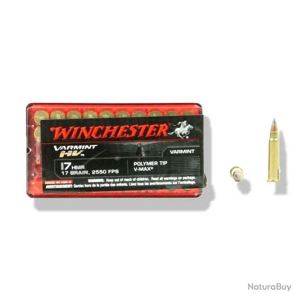 Balles Winchester 17 HMR Varmint HV