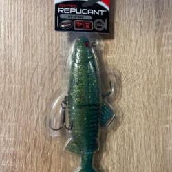 Leurre souple Fox rage replicant jointed blue roff ghost   18cm
