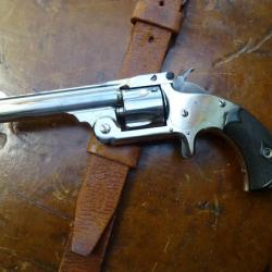 superbe revolver de collection Smith & Wesson SA .32 proche du neuf