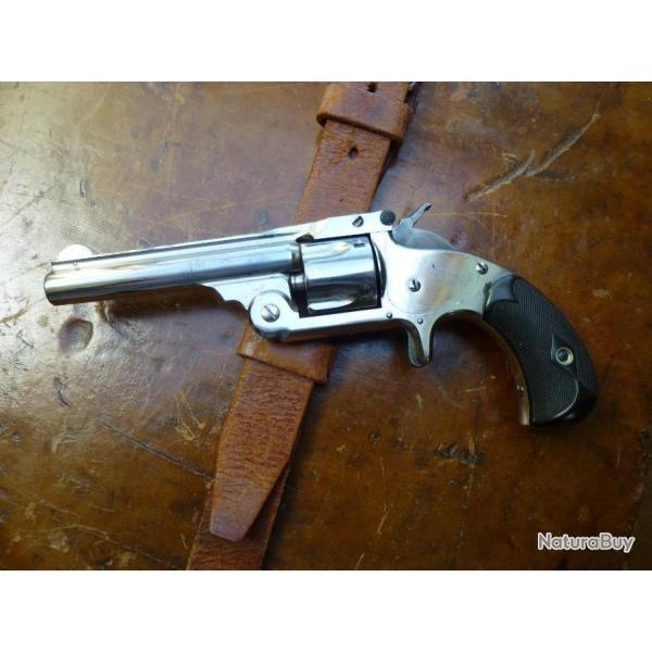 superbe revolver de collection Smith & Wesson SA .32 proche du neuf