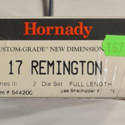 Jeu outils Hornady pour 17 remington ref: 544200