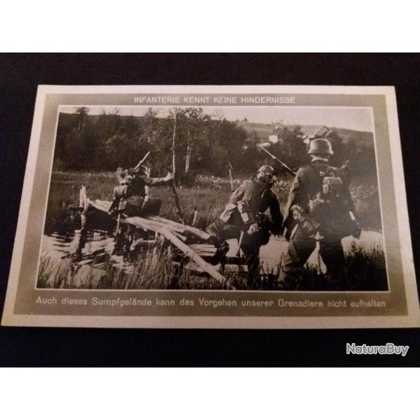 Collection WW 2 carte postale infanterie allemand
