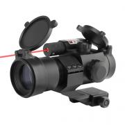 PROMO!! Viseur Point Rouge Red Dot Beige Optique Tactique 11mm,20mm Fusil  de Chasse et Airsoft FR - Points rouges de tir et tactique (10668012)
