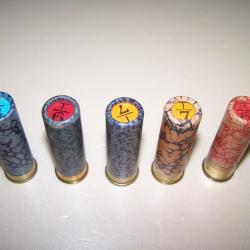 9 cartouches manufrance cal 16