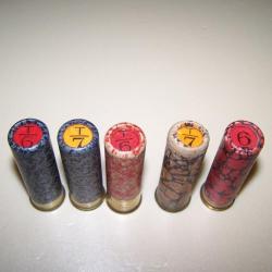 5 munitions lisses cal 16