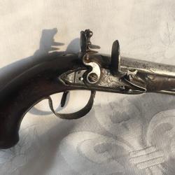 PISTOLET à PIERRE de MANTEAU