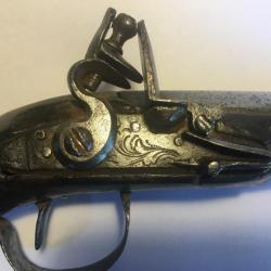 PISTOLET à PIERRE de MANTEAU