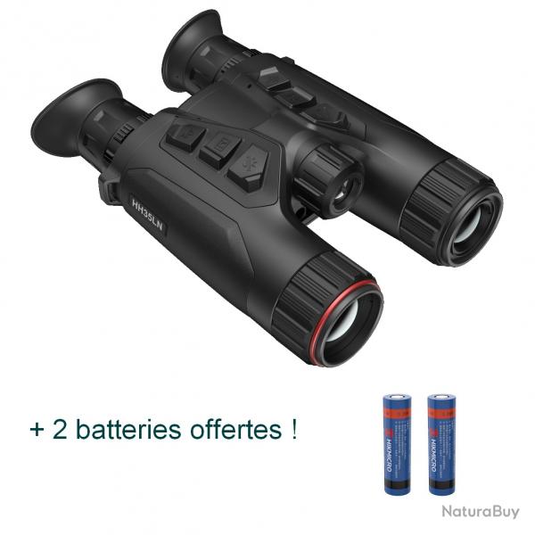 HIKMICRO HABROK HH35LN - Jumelles de vision thermique et optique avec tlmtre laser intgr