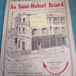 Lot de 3 livrets publicitaires anciens armurerie Pardon 1936/1937/1950