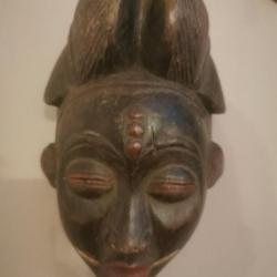 superb mask (1) - Wood - Punu (ou Bapounou) - Gabon