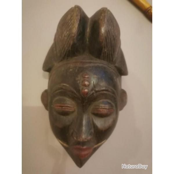superb mask (1) - Wood - Punu (ou Bapounou) - Gabon