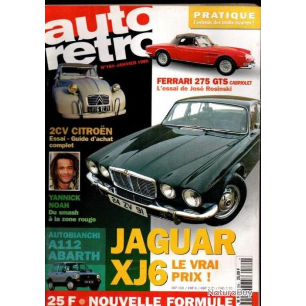 auto rtro 184, 2cv citroen, jaguar xj6, cyclecar saga, jochen rindt, abarth a 112, pl17,