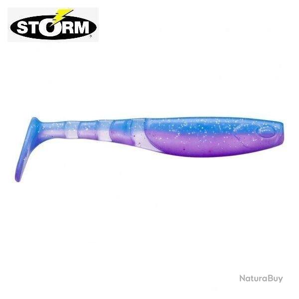 Leurre souple Storm Jointed Minnow 7 cm par 5 Purple Flow