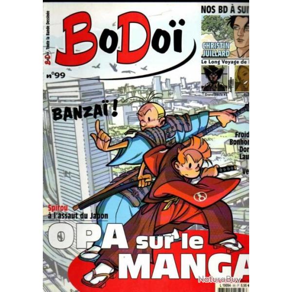 bo doi revue bd 98-99 nouvelles de la bande dessine bo do