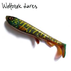 Leurre Wolfcreek Shad 2.0 20cm 75g Green Motoroil Pike