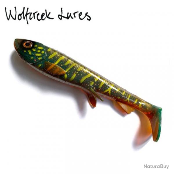 Leurre Wolfcreek Shad 2.0 20cm 75g Green Motoroil Pike