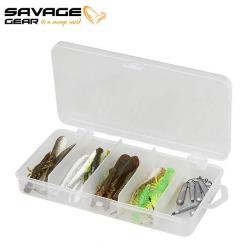 DESTOCKAGE ! KIT SAVAGE GEAR Dropshot Academy Mixed Colors 36pcs