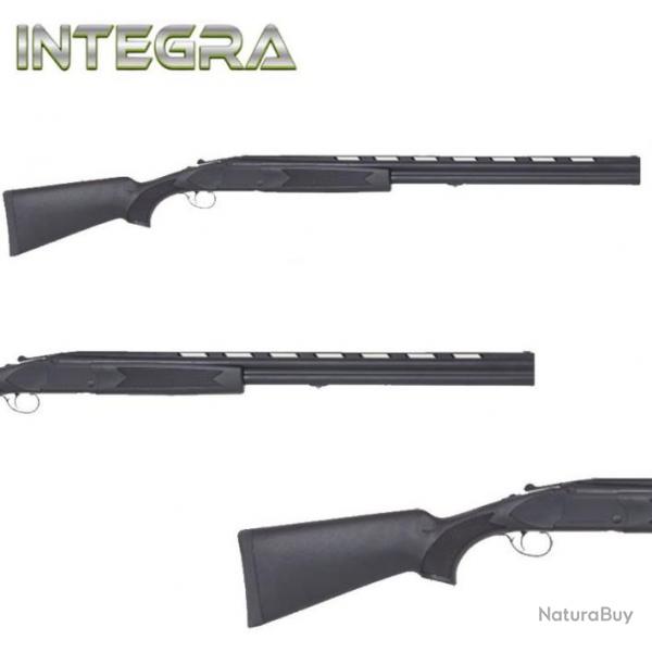 Fusil superpos INTEGRA Migrateur NOIR - Calibre 12/89 - Canon 76 cm - prouv billes acier